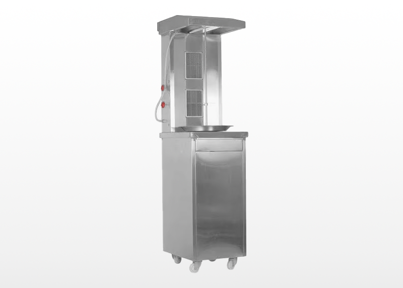 Shawarma Machine With Cabinet